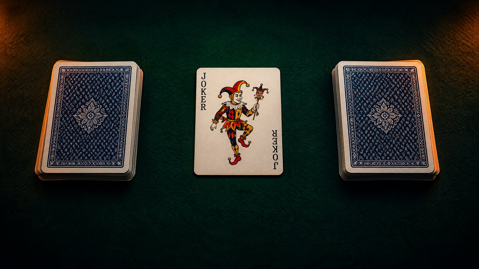 Fairplay Andar Bahar card layout with a middle card and alternating Andar and Bahar piles